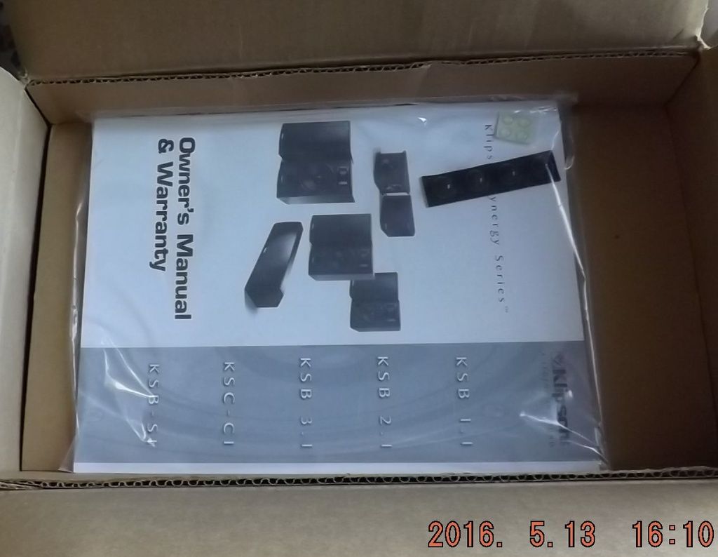 Klipsch KSB 1.1 (almost) NIB Cancelled Sold On EBay Garage Sale